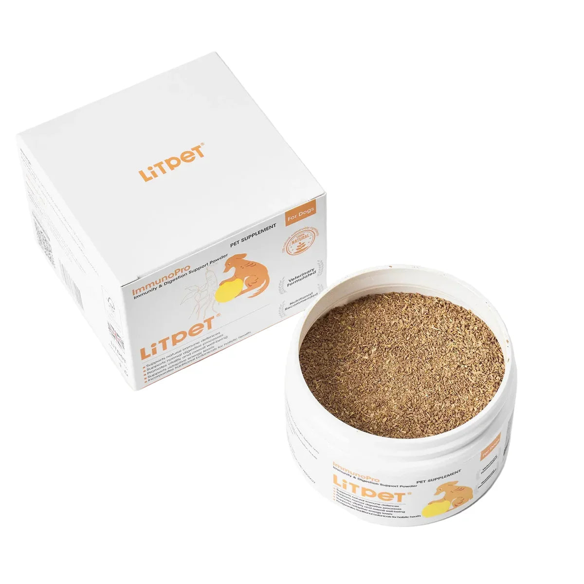 LitPet ImmunoPro - Immunity and Digestion Support Powder 200g