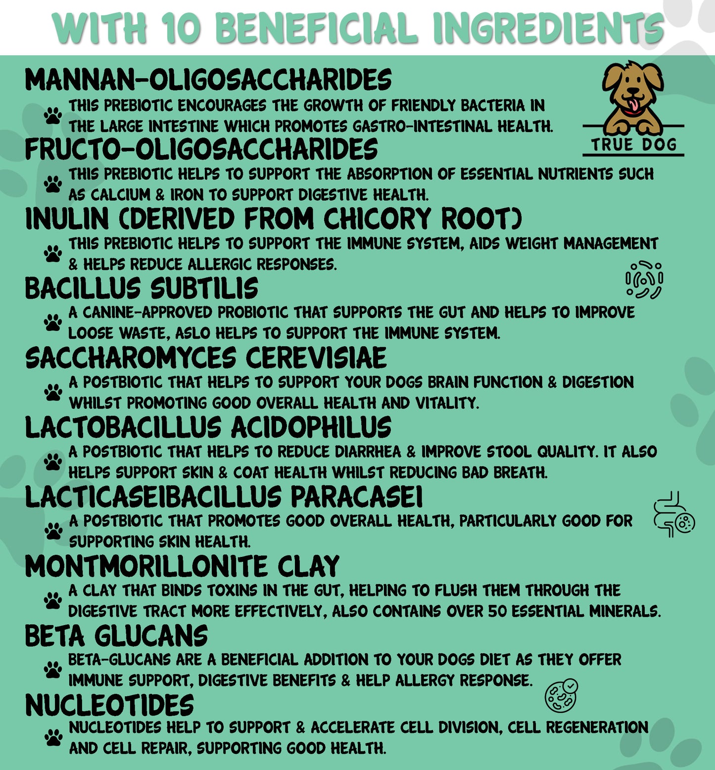 Pre, Pro & Post Biotic Supplement