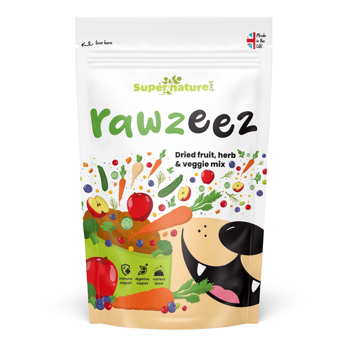 Supernature Dried Fruit & Veggie Mix 700g