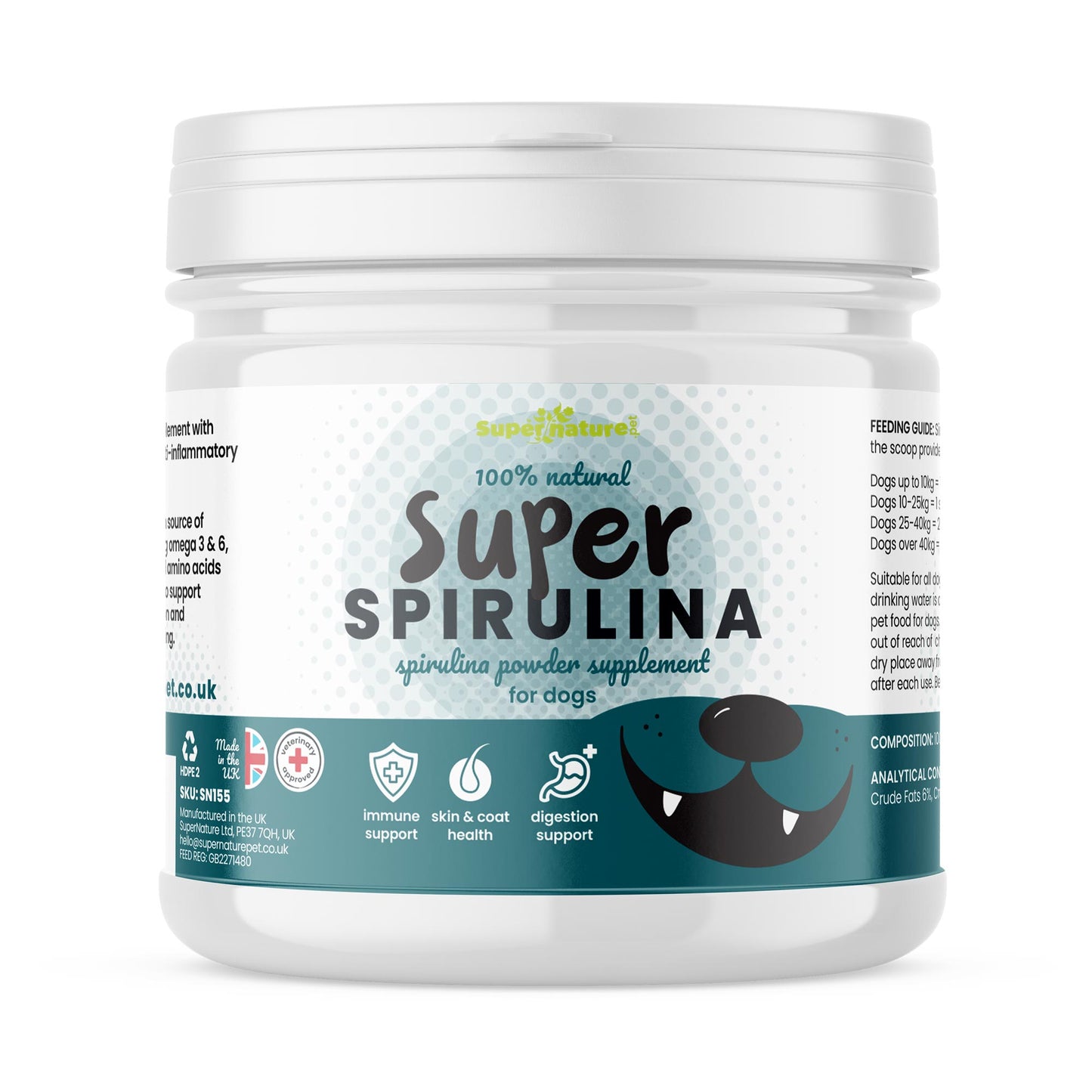 Supernature Spirulina Powder