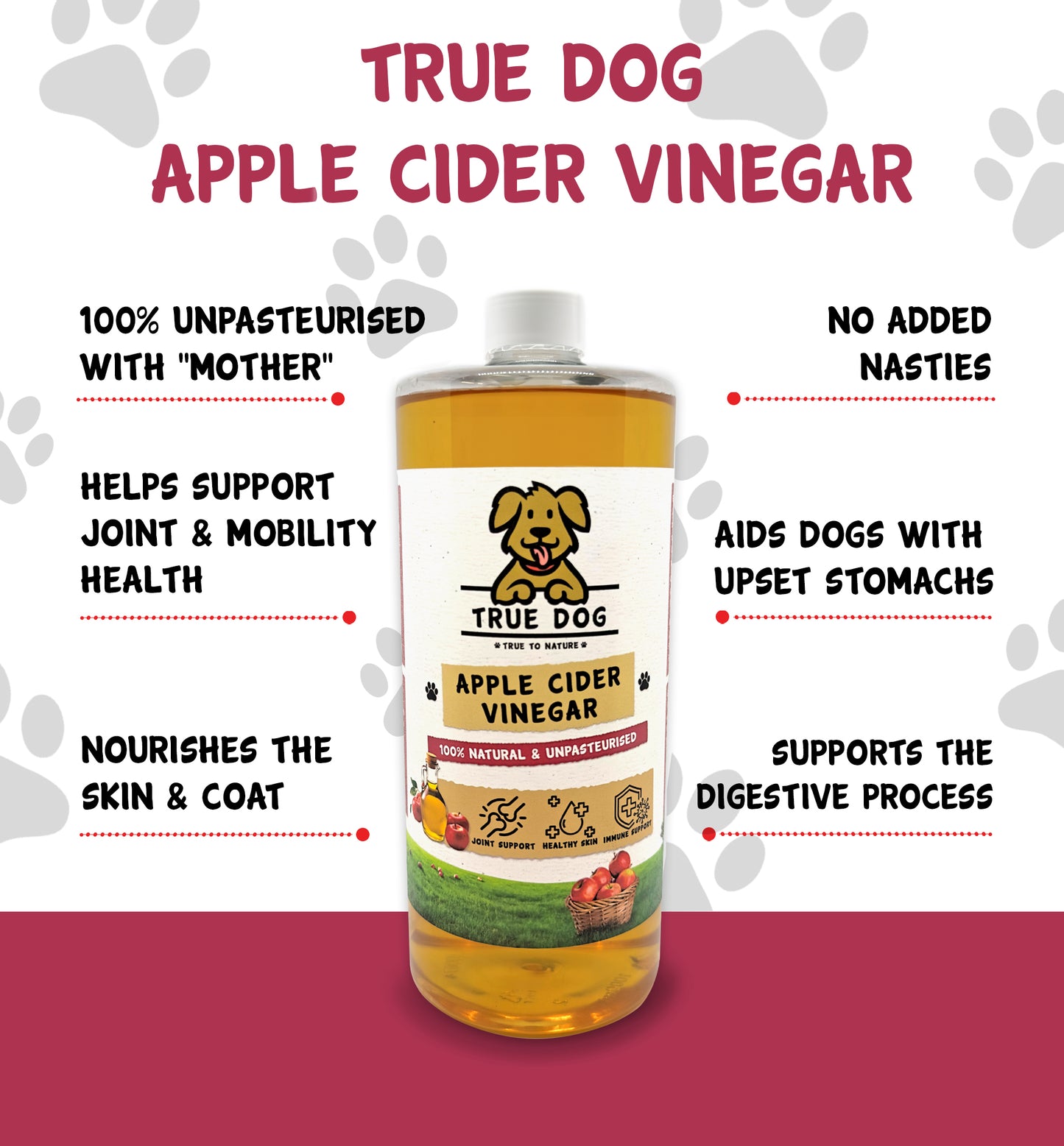 Apple cider vinegar for dogs