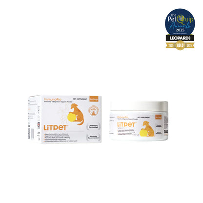 LitPet ImmunoPro - Immunity and Digestion Support Powder 200g