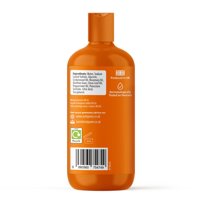 Zesty Paws Flea & Tick Shampoo 500ml
