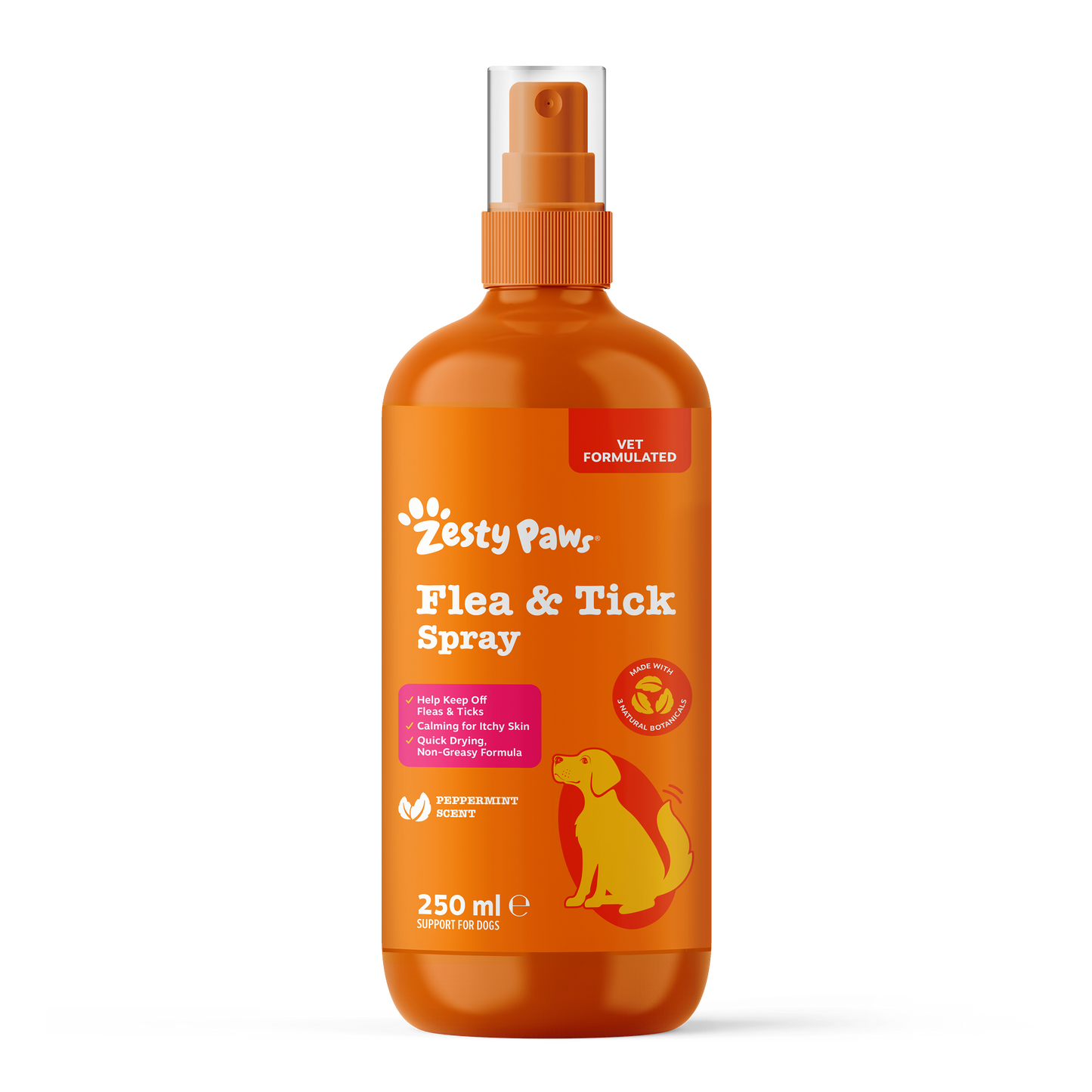Zesty Paws Flea & Tick Spray 250ml