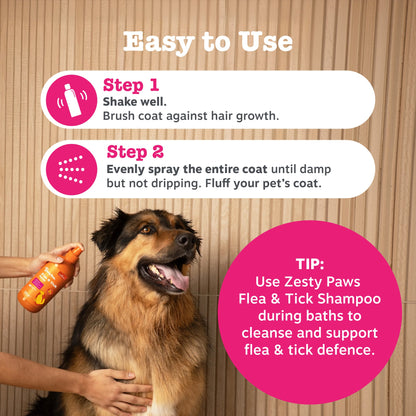 Zesty Paws Flea & Tick Spray 250ml