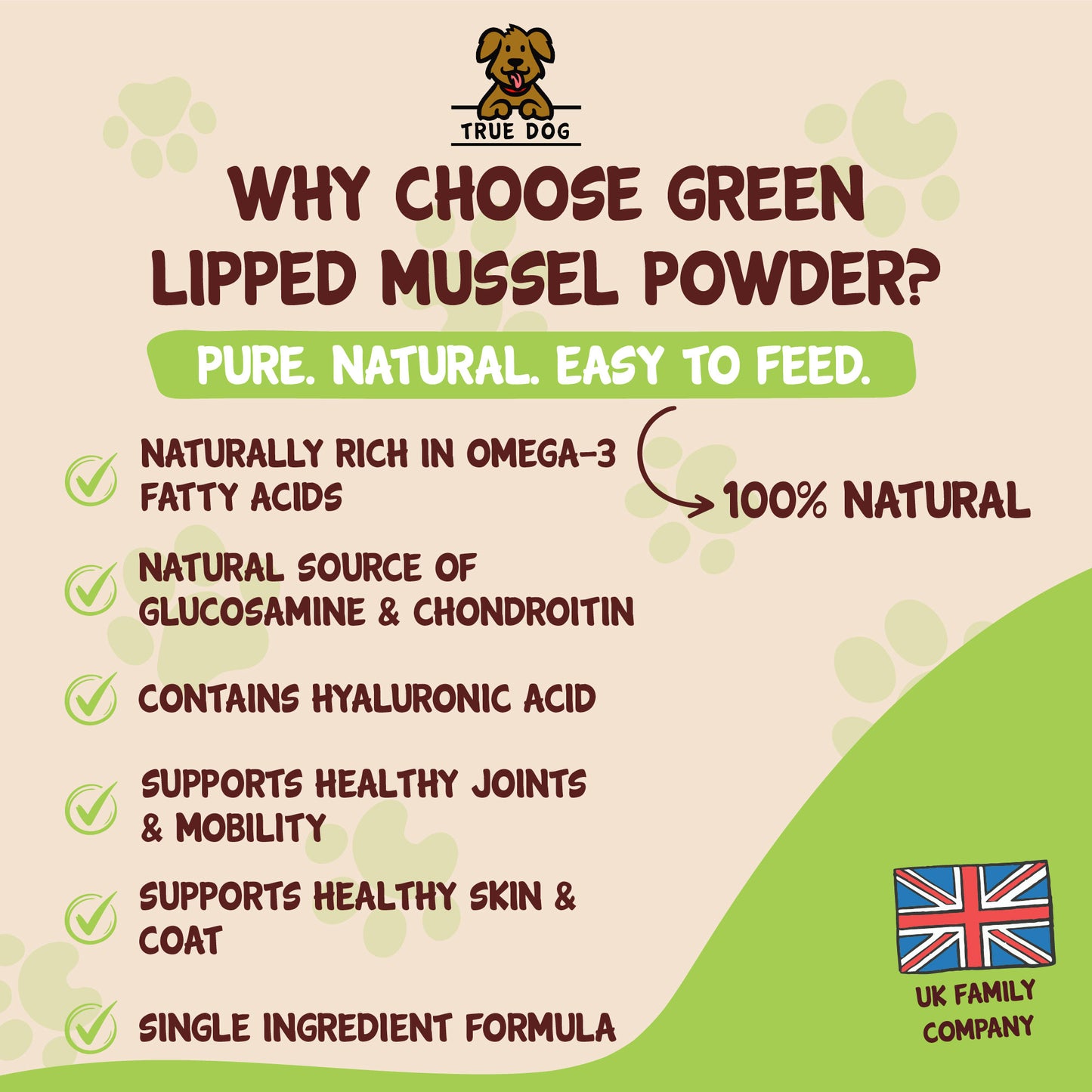 Green Lipped Mussel Powder 100g