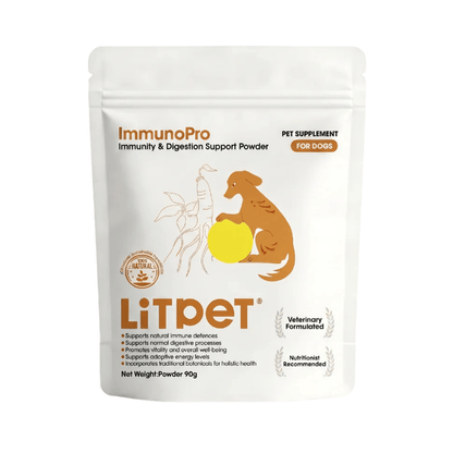 LitPet ImmunoPro - Immunity and Digestion Support Powder 90g