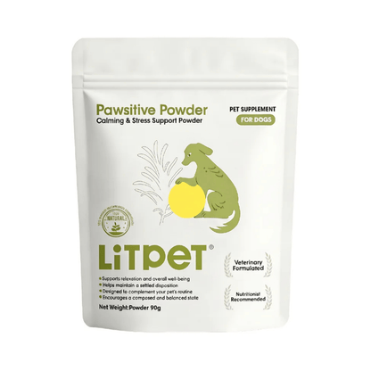 LitPet Pawsitive Powder - Calming & Stress Relief Support 90g