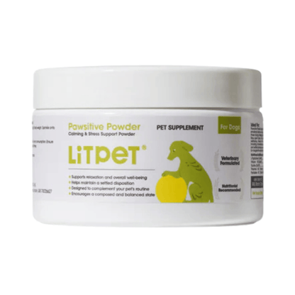 LitPet Pawsitive Powder - Calming & Stress Relief Support 200g