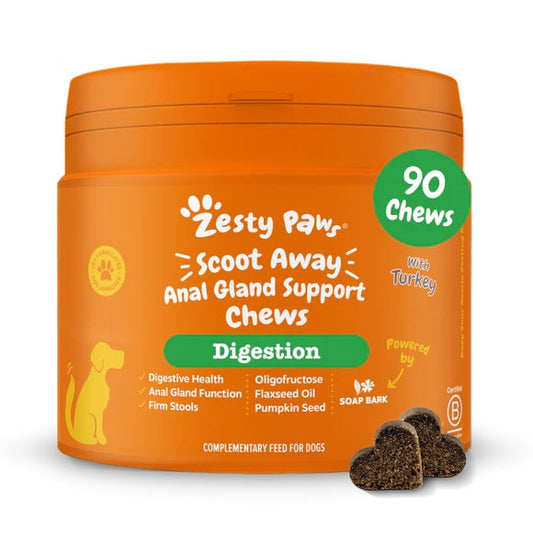Zesty Paws Scoot Away Anal Gland Support Chews