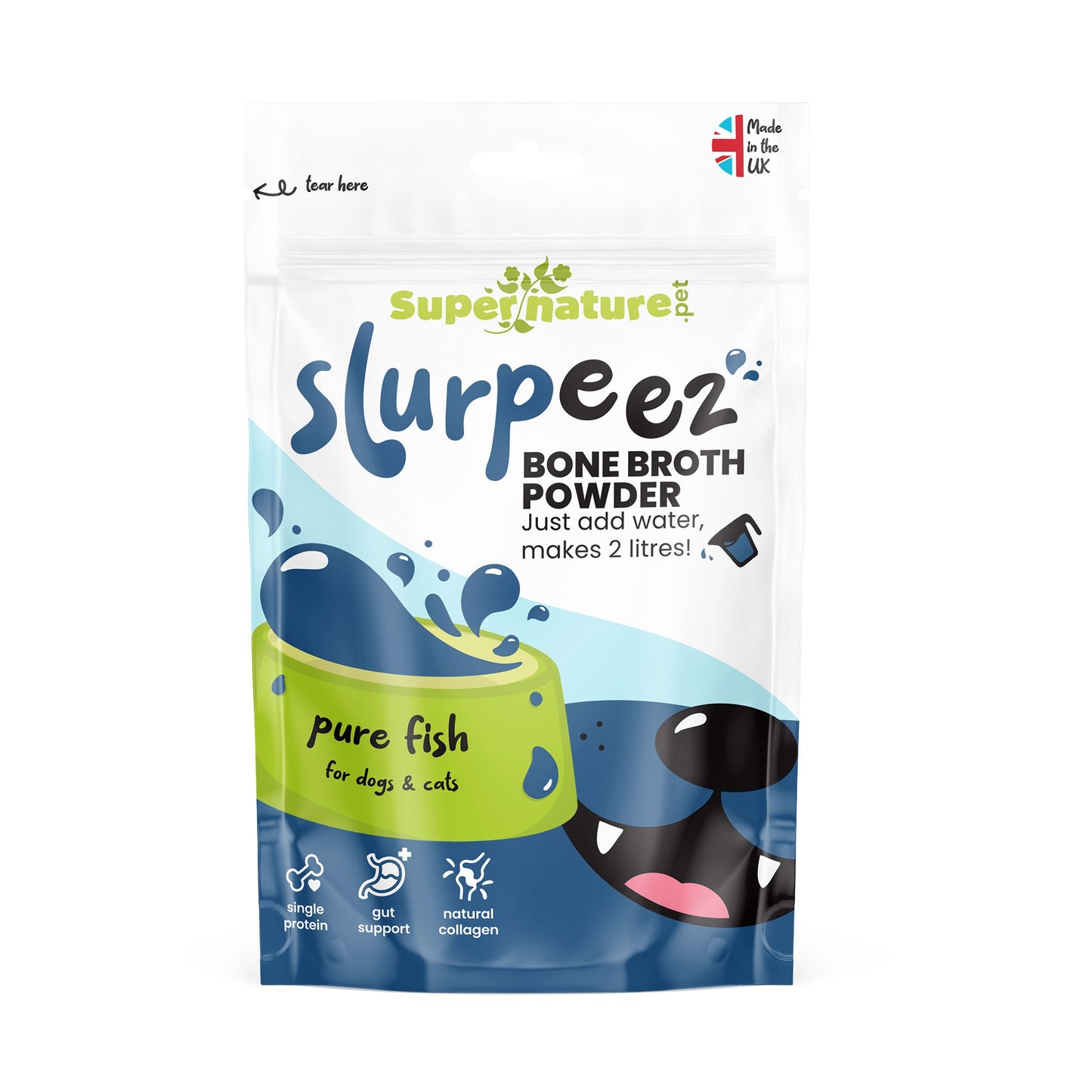 Slurpeez Bone Broth Powder 100% Fish 60g