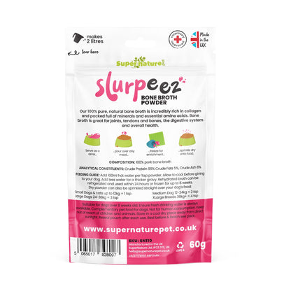 Slurpeez Bone Broth Powder 100% Pork 60g