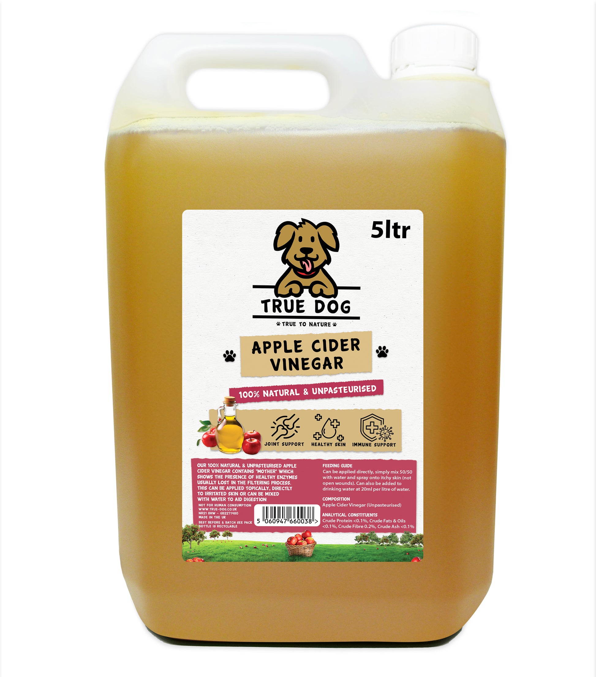 Apple cider vinegar for dogs