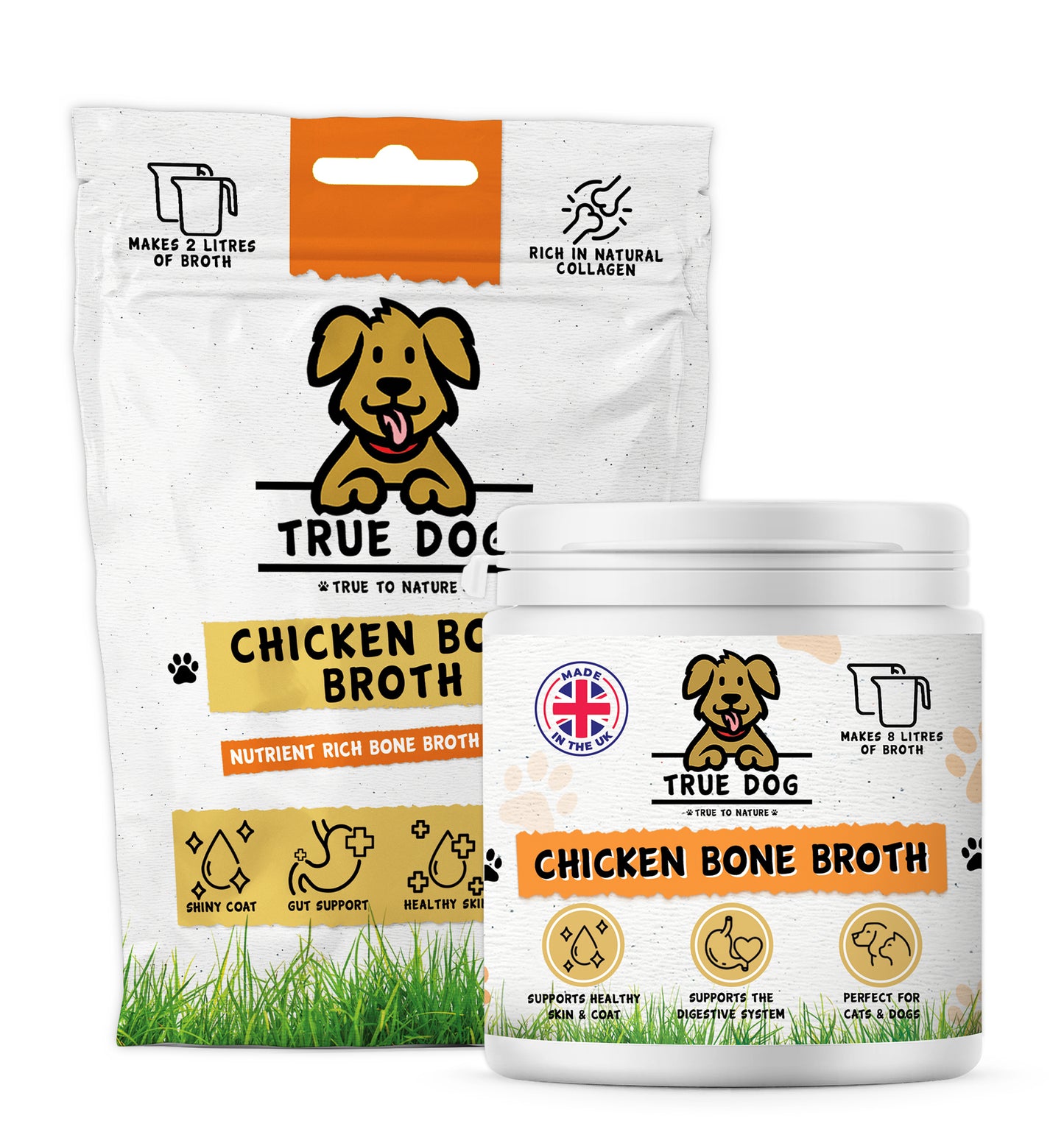 Chicken bone broth powder for dogs