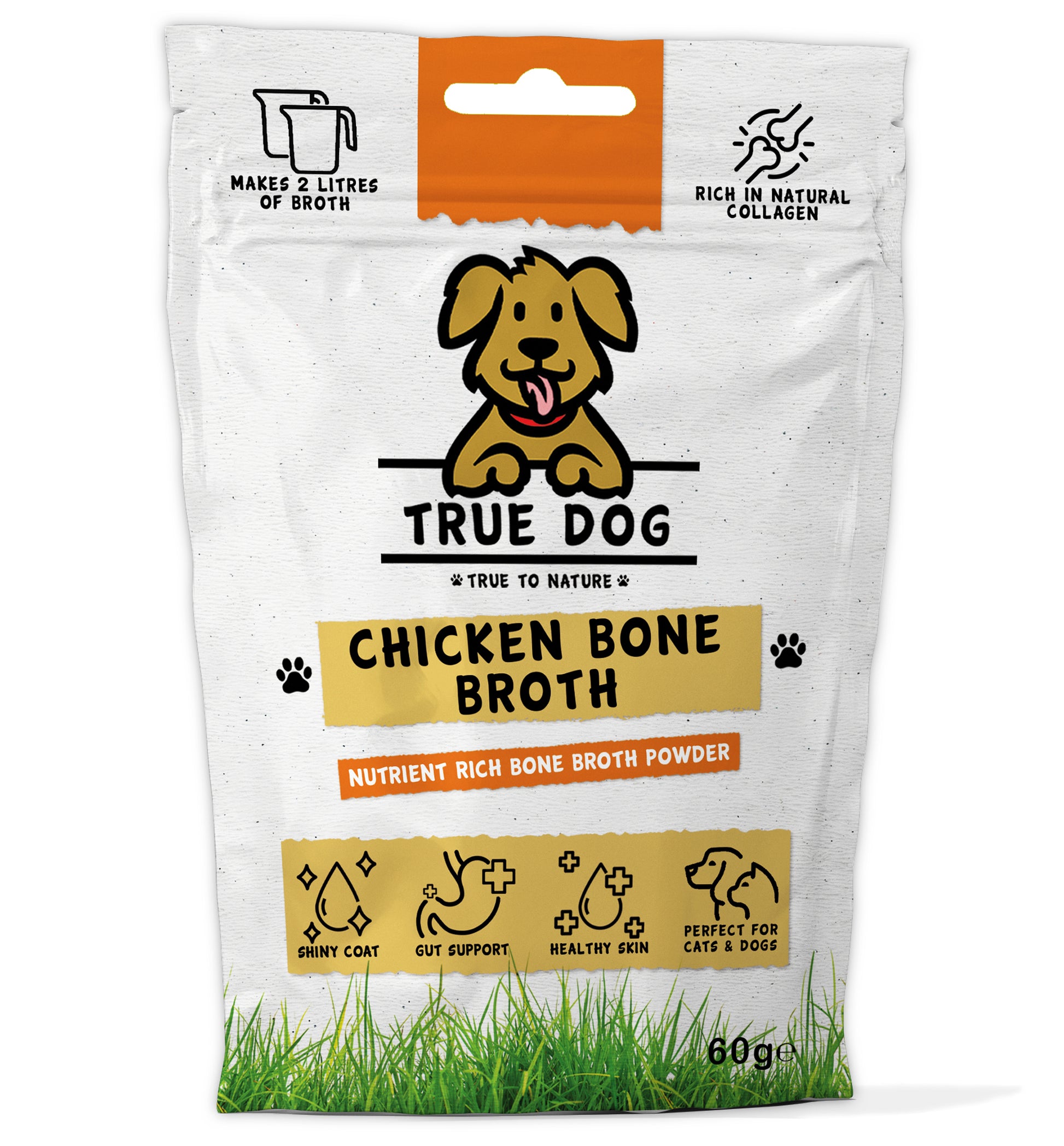 Chicken bone broth for dogs