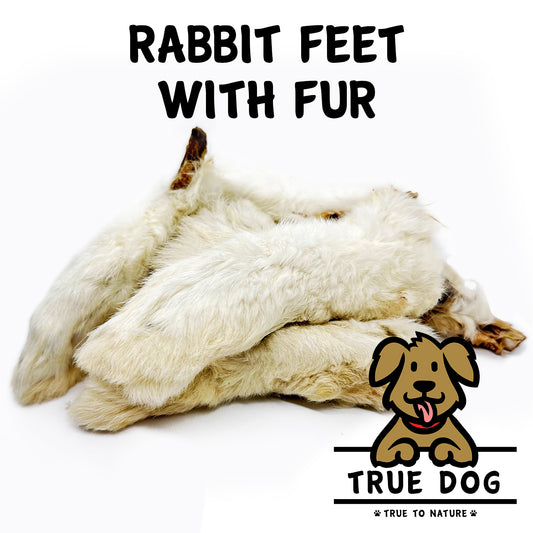 Rabbit Feet with Fur