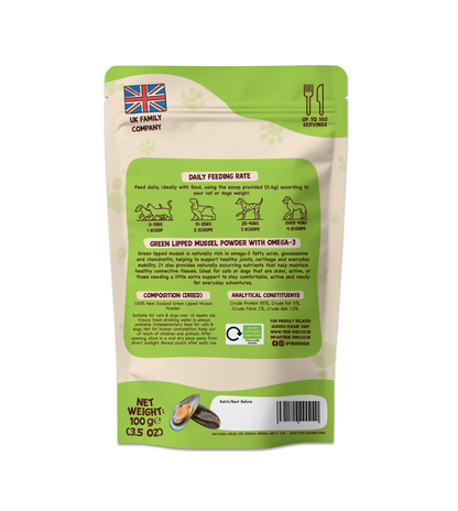 Green Lipped Mussel Powder 100g