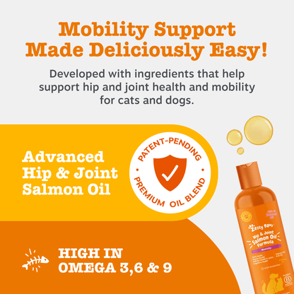 Natures Grub 250ml Zesty Paws Hip & Joint Salmon Oil 250ml