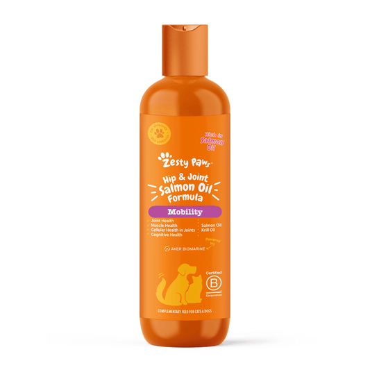 Natures Grub 250ml Zesty Paws Hip & Joint Salmon Oil 250ml