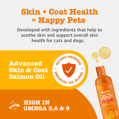 Natures Grub 250ml Zesty Paws Skin & Coat Salmon Oil 250ml