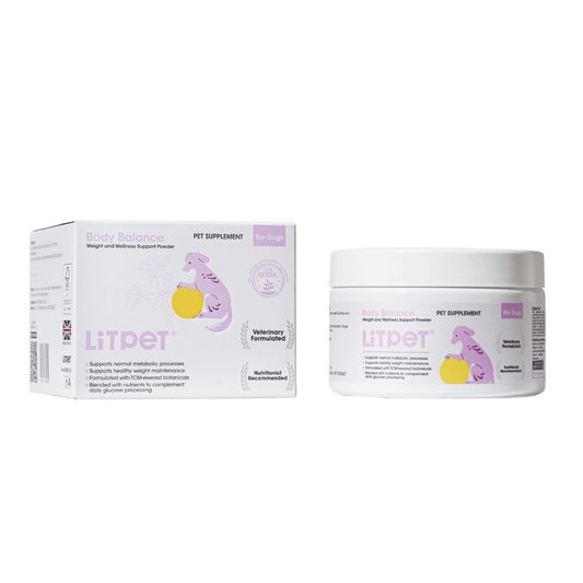 Natures Grub LitPet Body Balance - Weight and Wellness Support Powder 200g