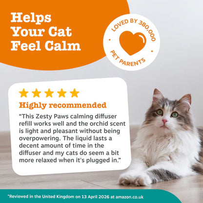 Zesty Paws Cat Calming Diffuser Refill Bottle 30ml