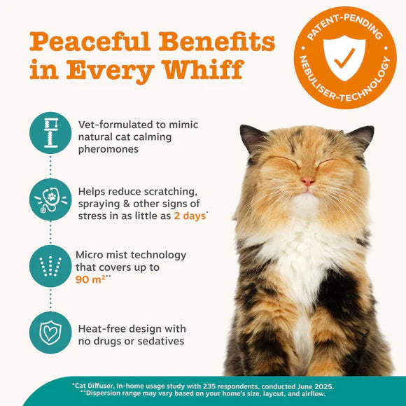 Zesty Paws Cat Calming Diffuser Kit