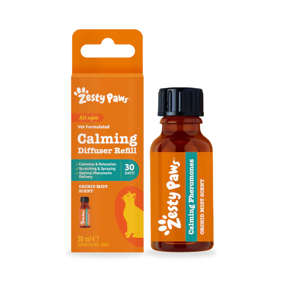 Zesty Paws Cat Calming Diffuser Refill Bottle 30ml