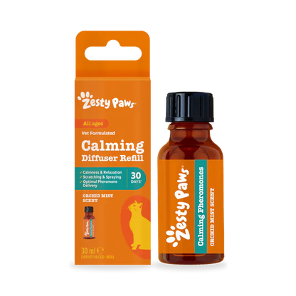 Zesty Paws Cat Calming Diffuser Refill Bottle 30ml