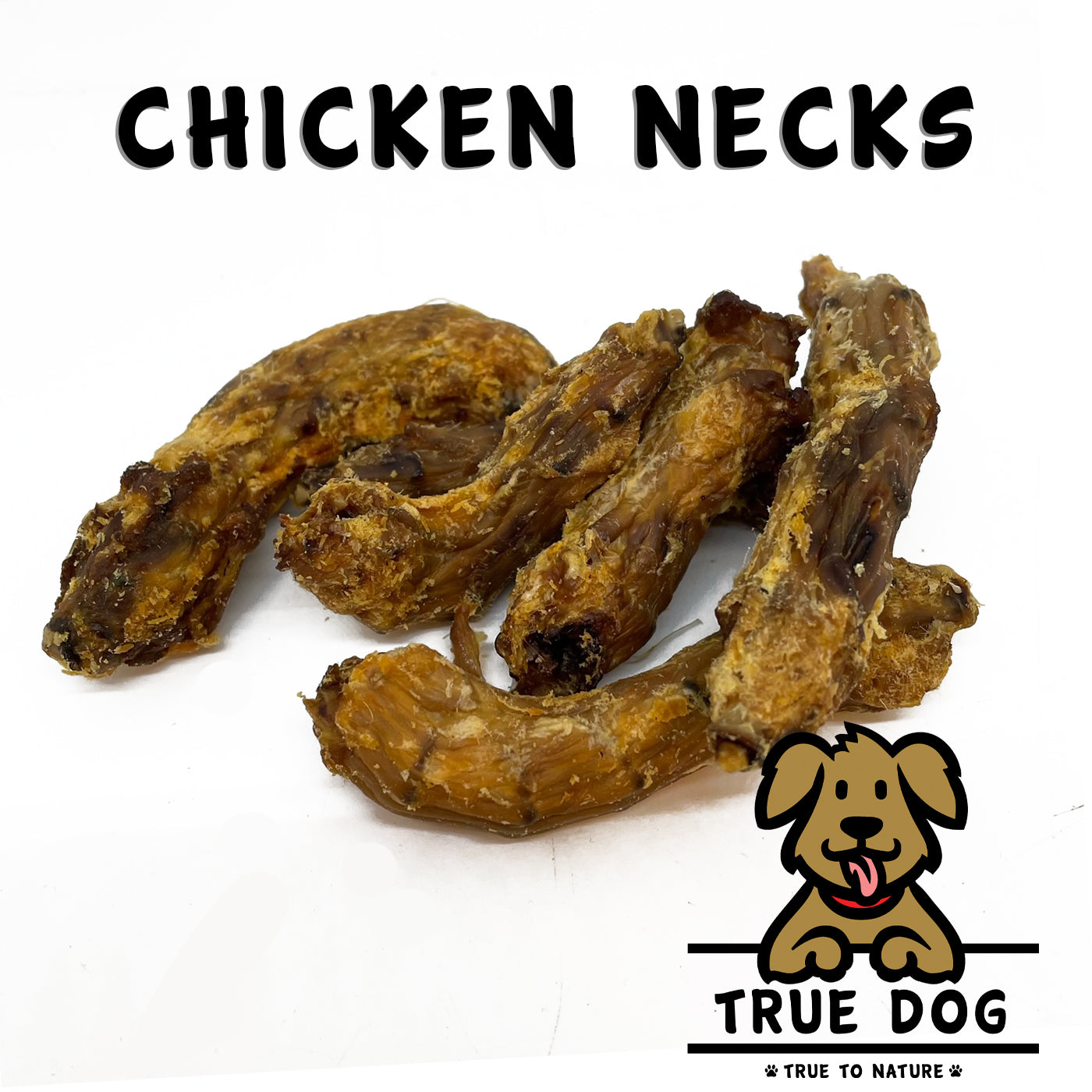 Dried Chicken Necks for Dogs 100 Natural Dog Treats True Dog UK