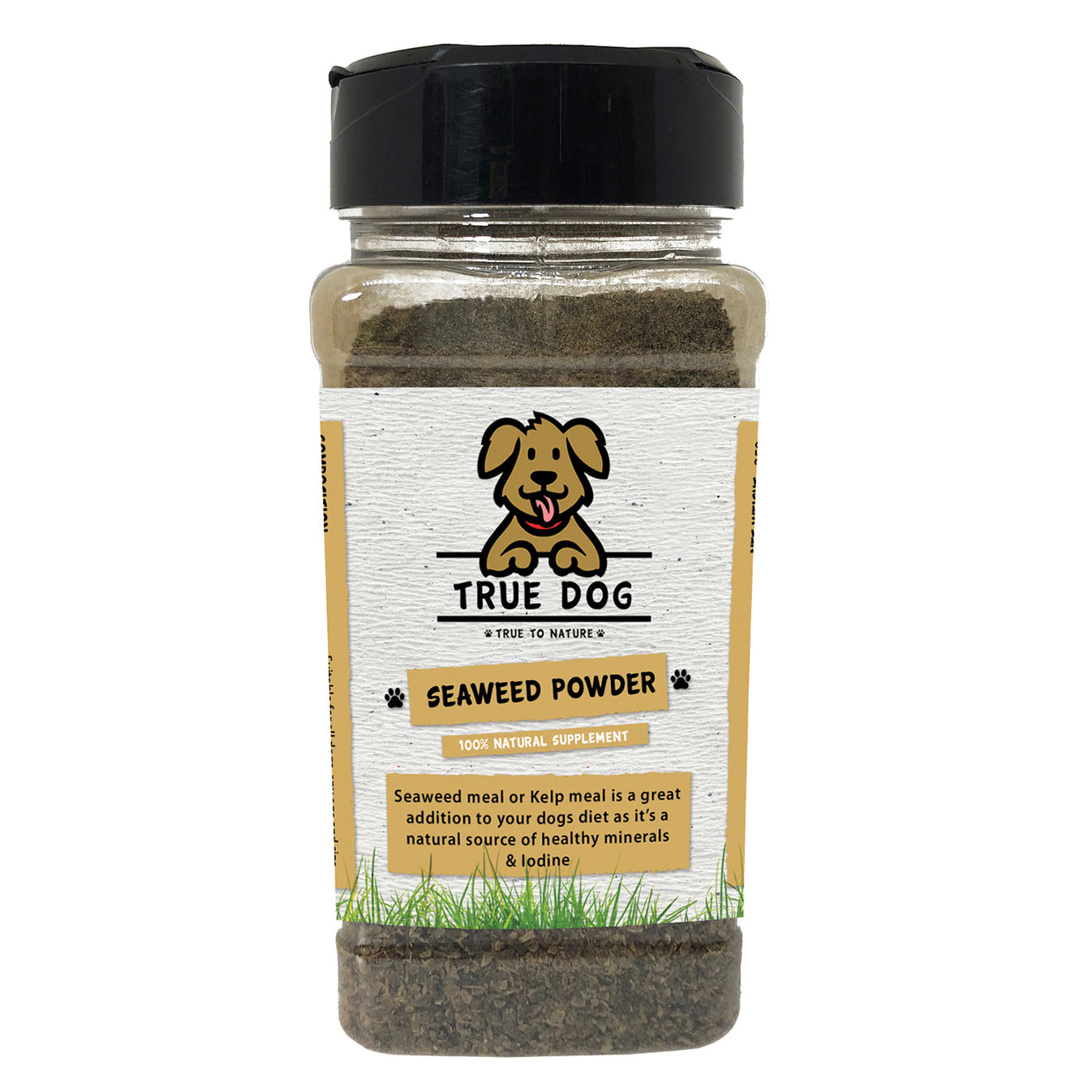 True Dog Seaweed Powder for Dogs, 100 Natural Supplement True Dog UK
